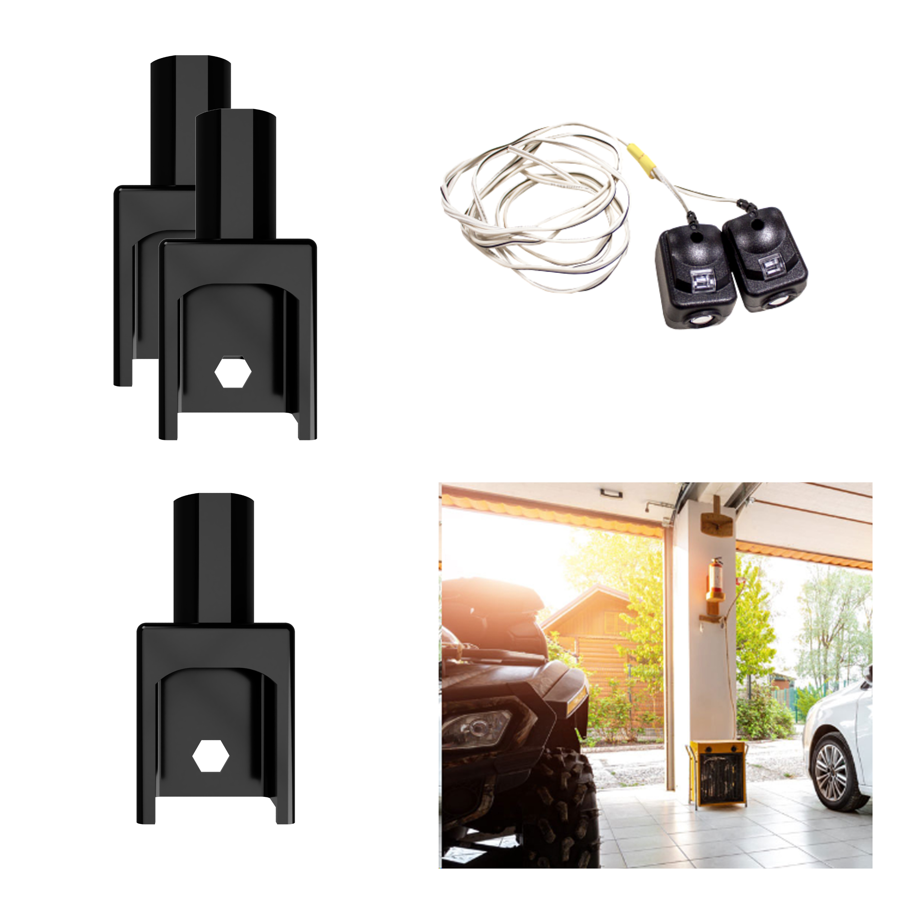 New Style LiftMaster Sun Shield for Garage Door Sensors – OmniMart New Style LiftMaster Sun Shield for Garage Door Sensors – OmniMart