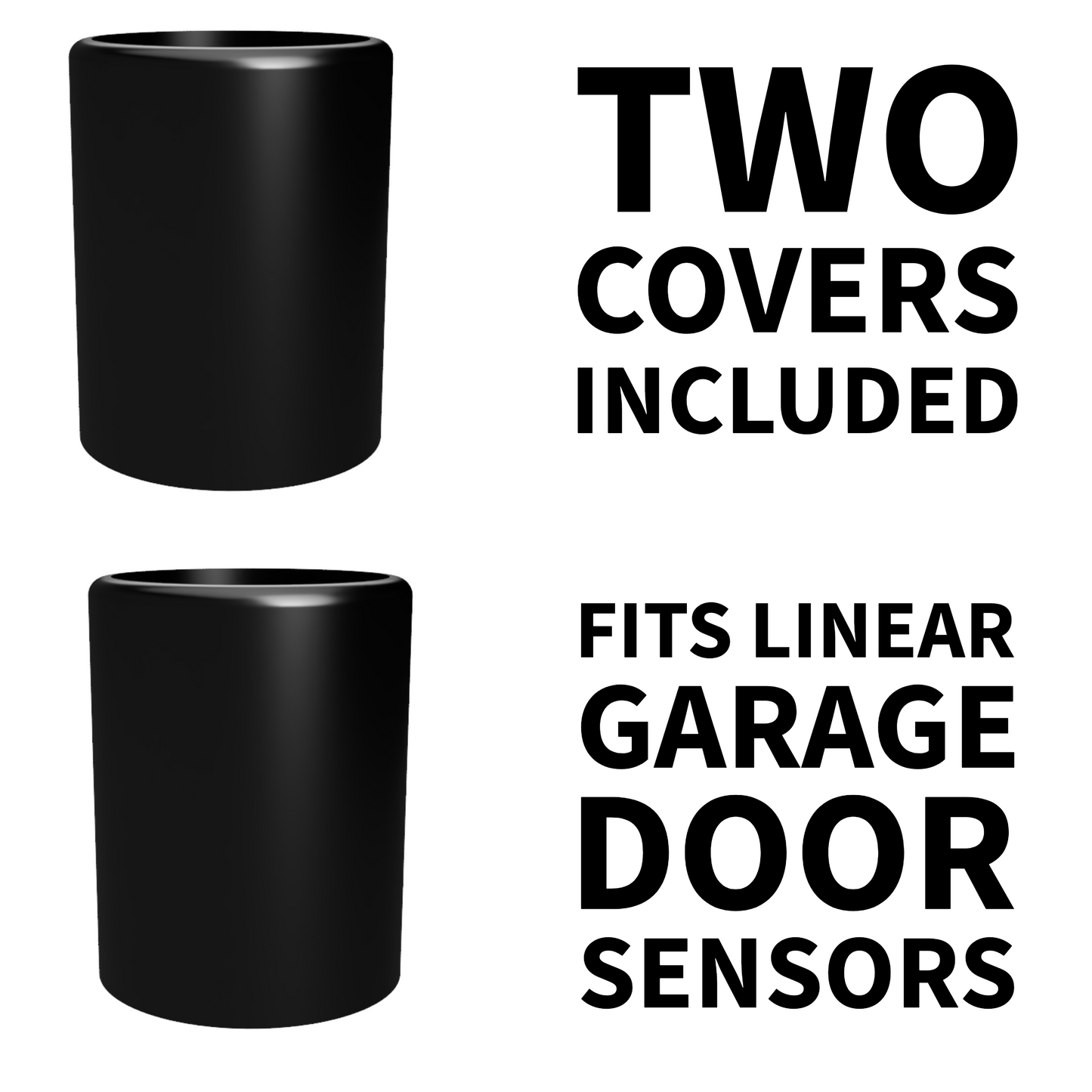 Garage Door Sun Sensor Shield for Linear Garage Door Sensors