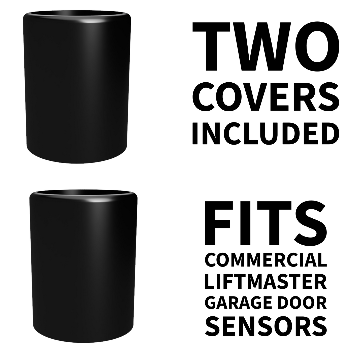 Commercial Liftmaster Garage Door Sensor Covers (Bulk)